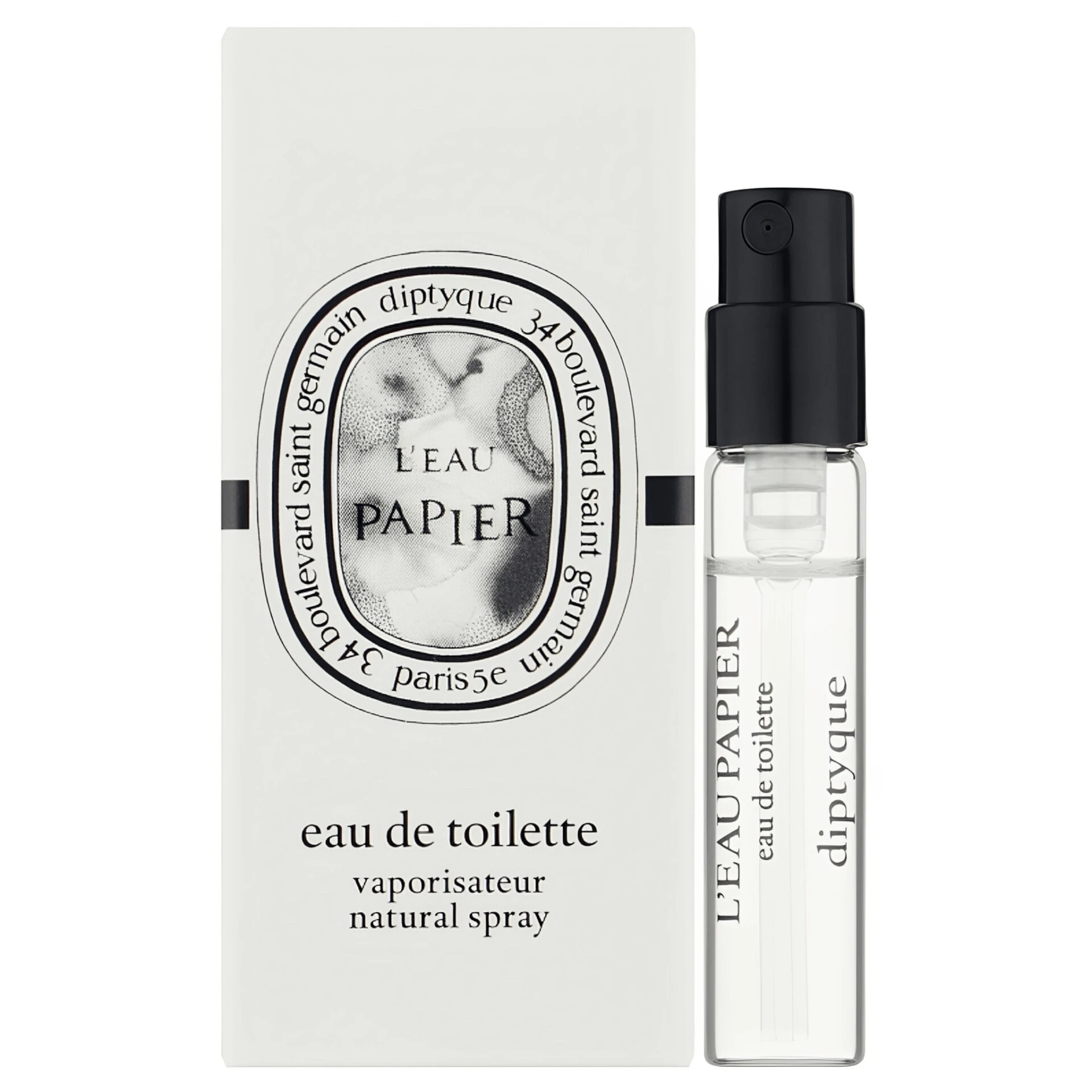 Diptyque l’eau papier eau de toilette sample 2ml