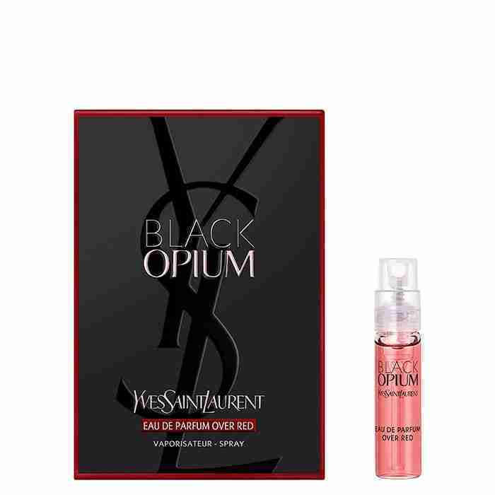 Yves saint laurent black opium eau de parfum over red sample 1.2ml
