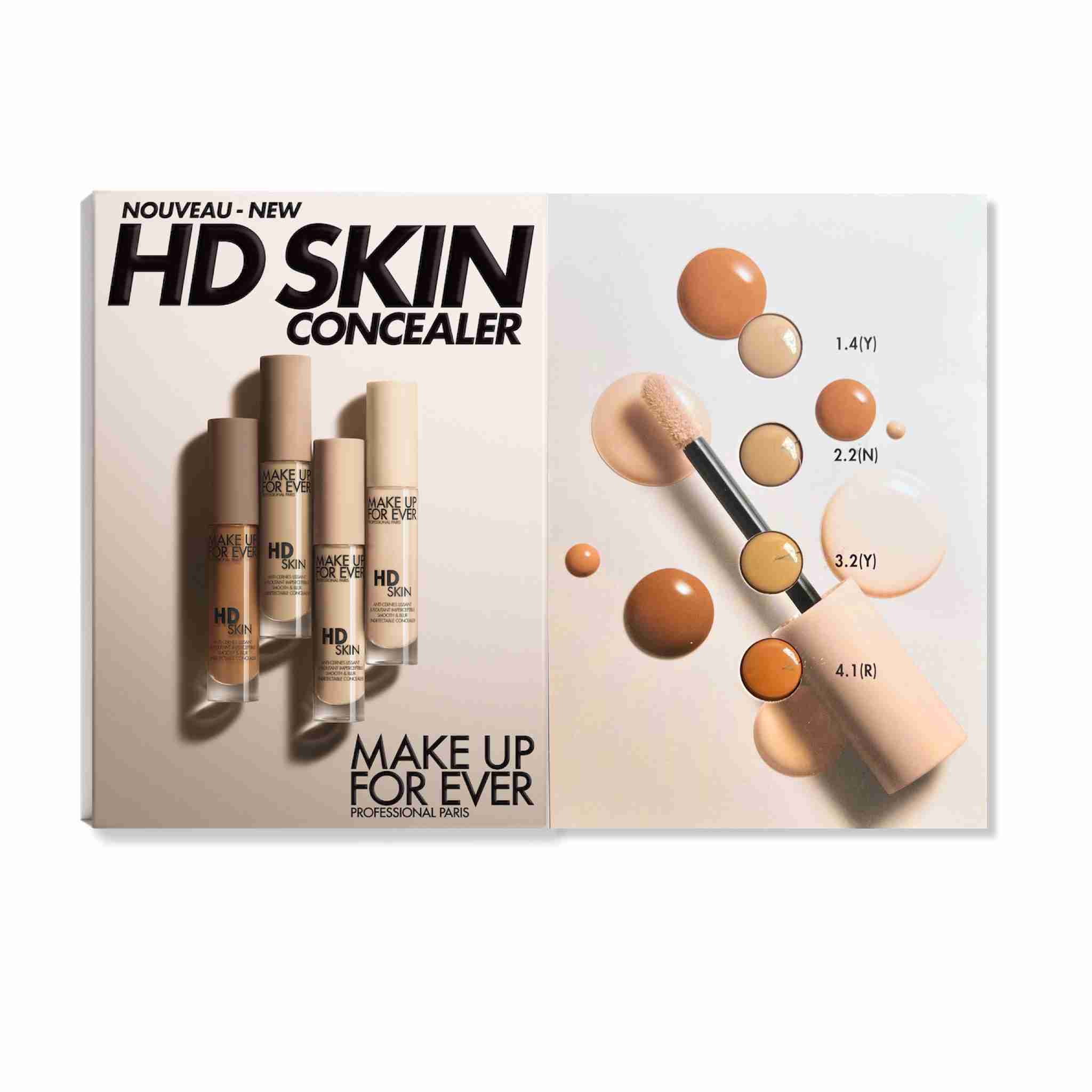 Make up for ever hd skin concealer sample