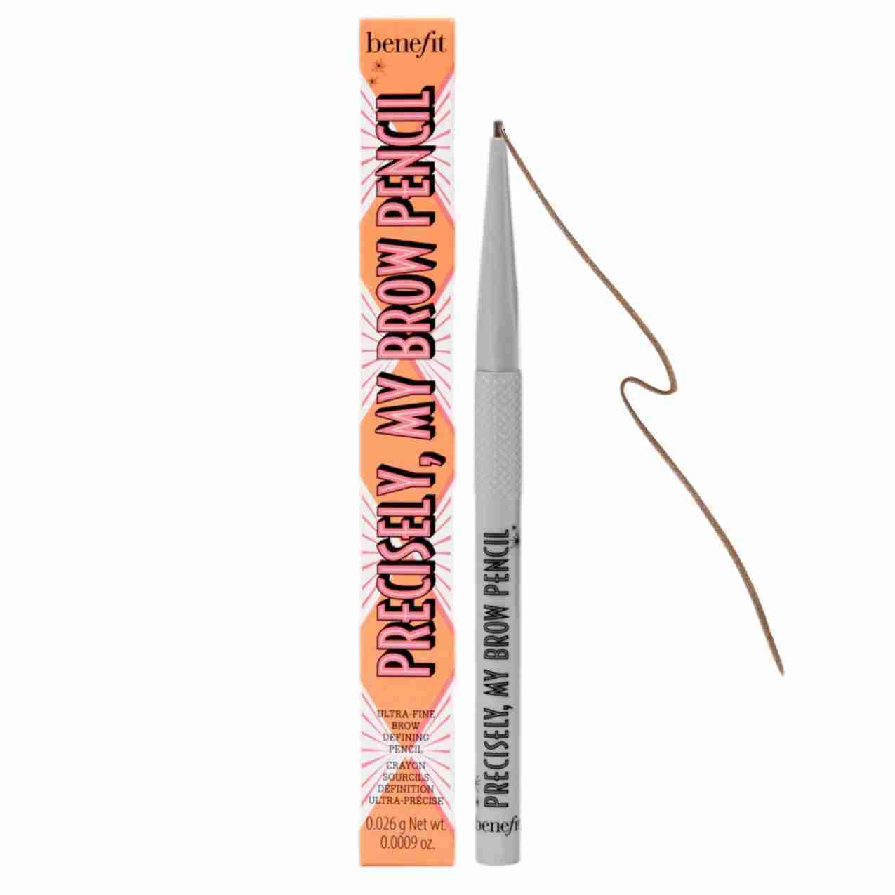 Benefit cosmetics precisely brow pencil mini 4 warm deep brown
