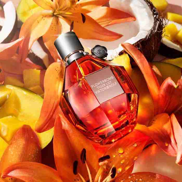 Viktor & rolf flowerbomb tiger lily eau de parfum sample 1.2ml