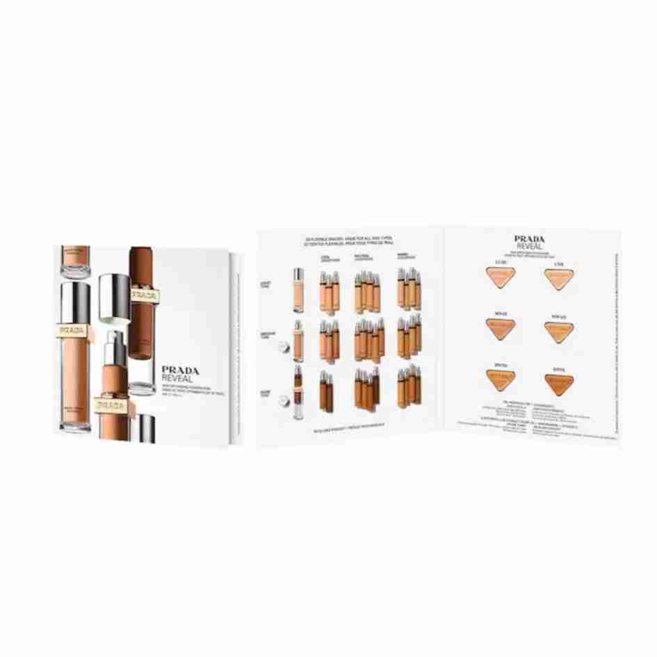 Prada reveal skin optimizing foundation sample