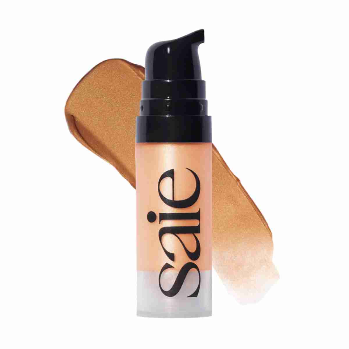 Saie glowy super gel illuminating serum mini - sunglow