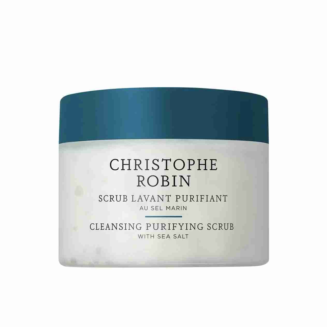 Christophe robin cleansing purifying scrub with sea salt 40ml