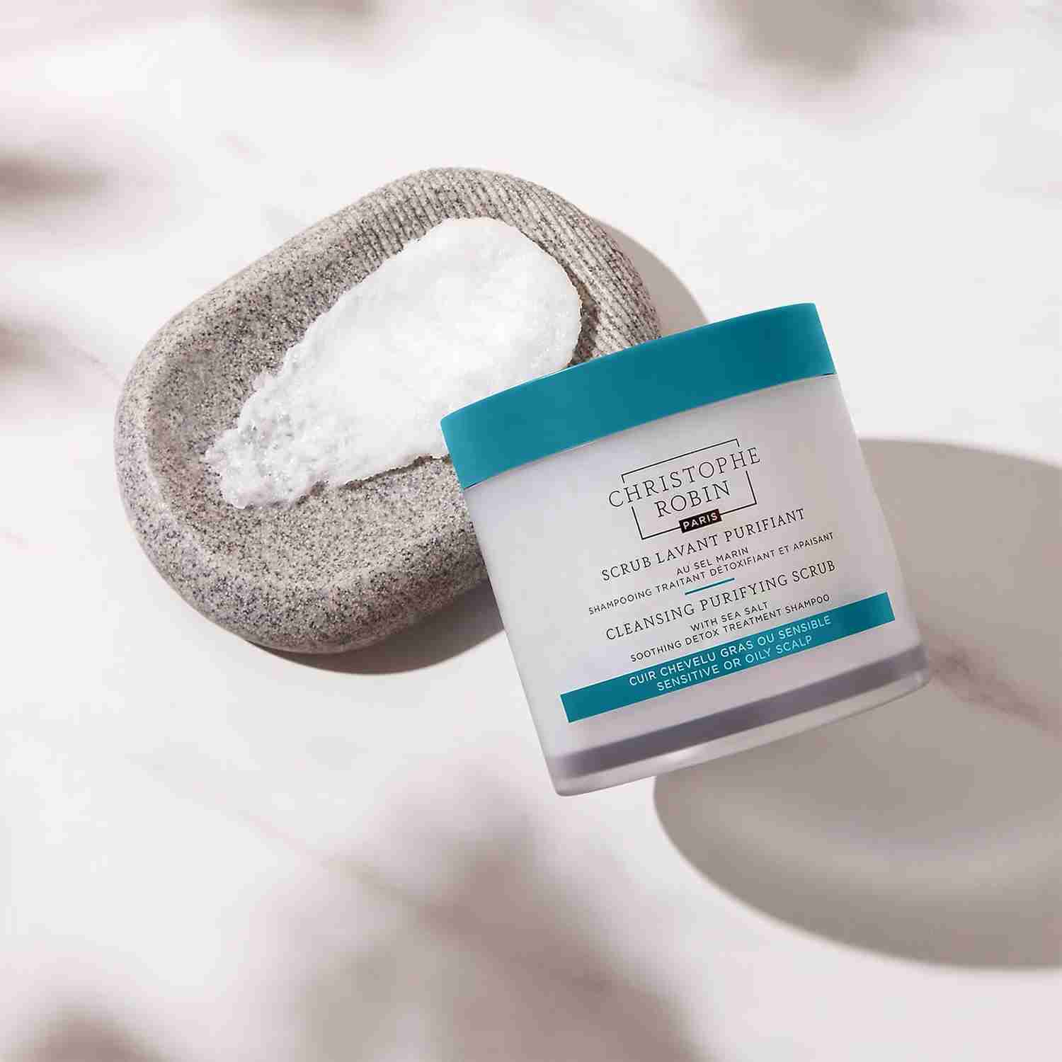 Christophe robin cleansing purifying scrub with sea salt 40ml