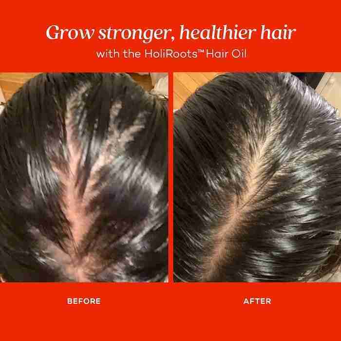 Fable & mane holiroots pre - wash hair treatment oil - 5ml