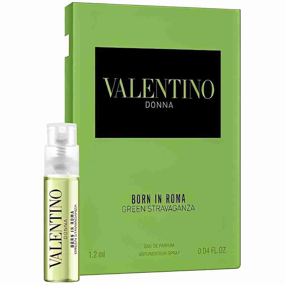Valentino born in roma green stravaganza EDP sample 1.2ml