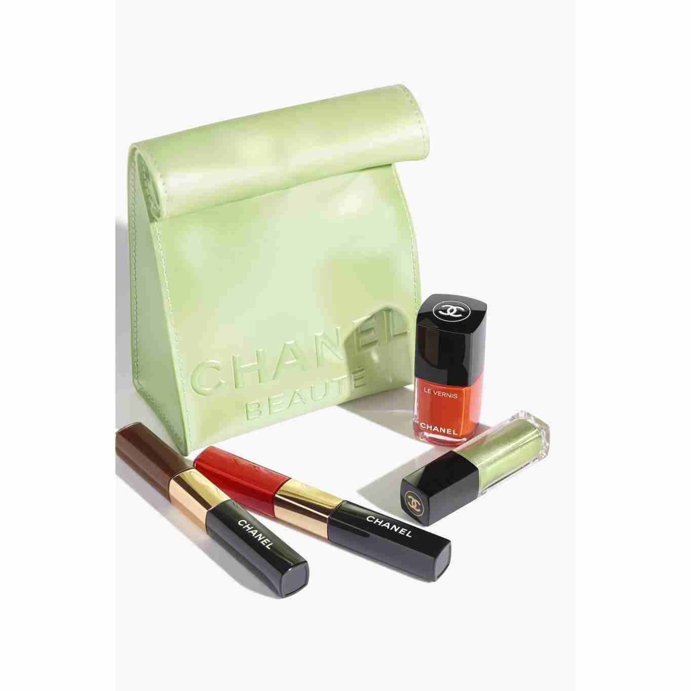 Chanel chanel beauty roll - up pouch