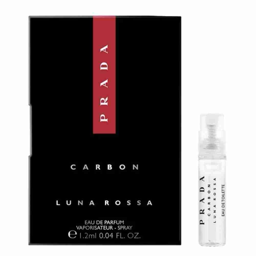 Prada luna rossa carbon eau de toilette sample 1.2ml