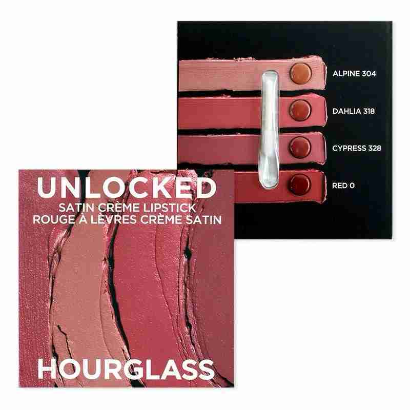 Hourglass unlocked satin crème lipstick sample