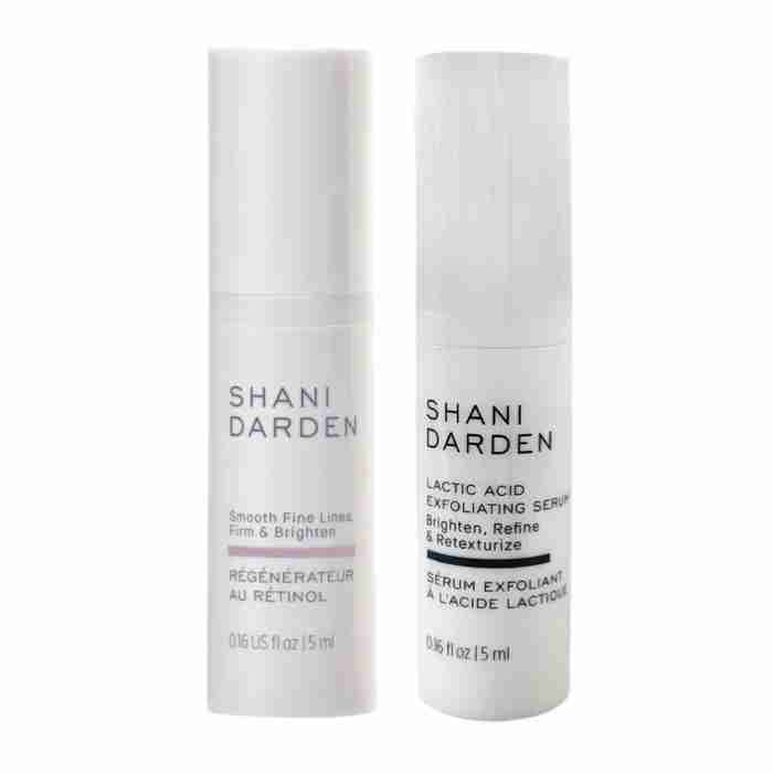 Shani darden skin care Retinol Reform & Lactic Acid Serum Mini Set