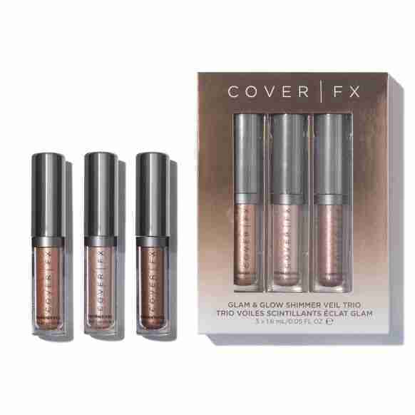 Cover fx glam and glow shimmer veil trio