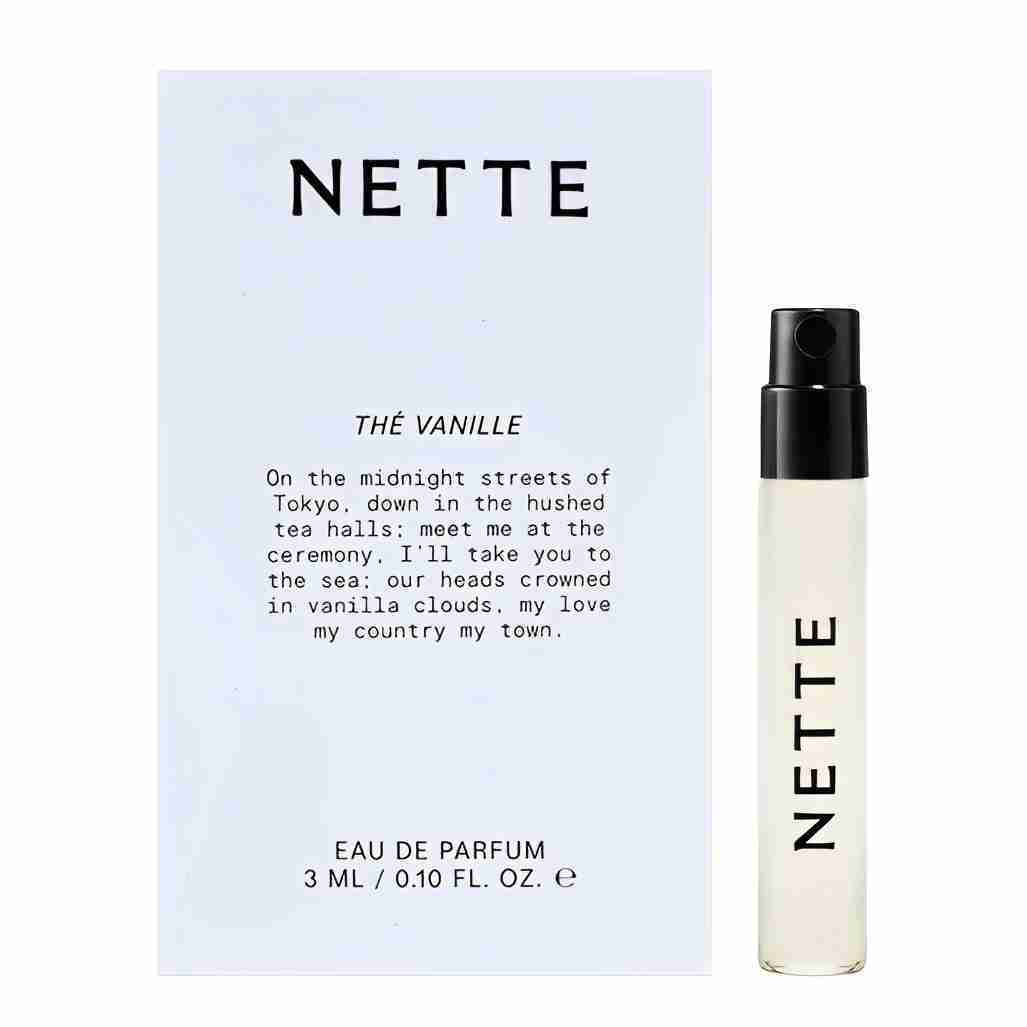 Nette thé vanille eau de parfum sample 3ml
