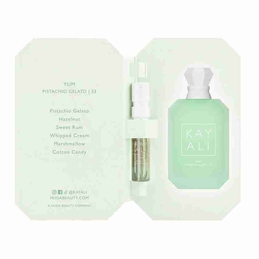 Kayali yum pistachio gelato eau de parfum sample