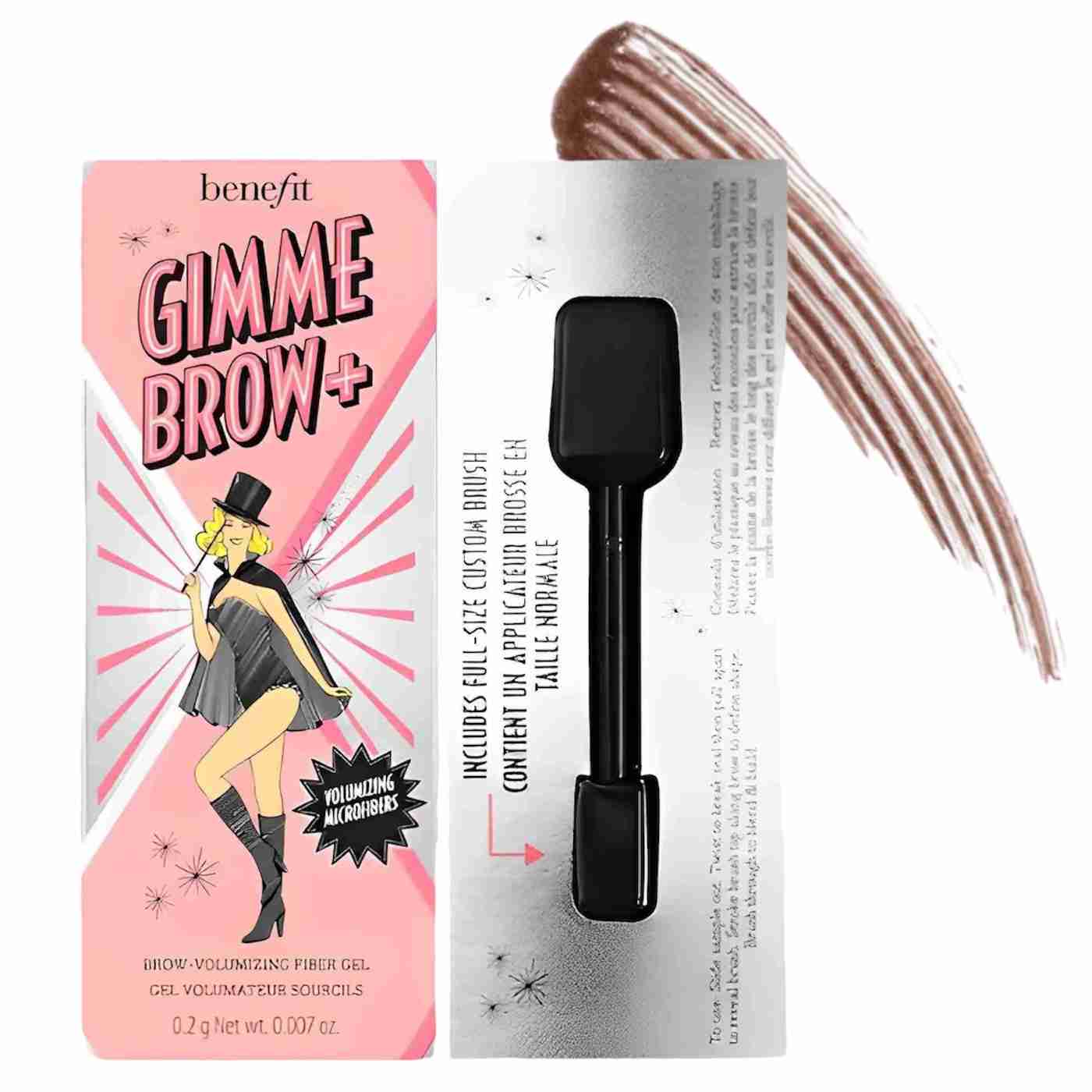 Benefit cosmetics gimme brow eyebrow gel sample-2 Warm golden blonde