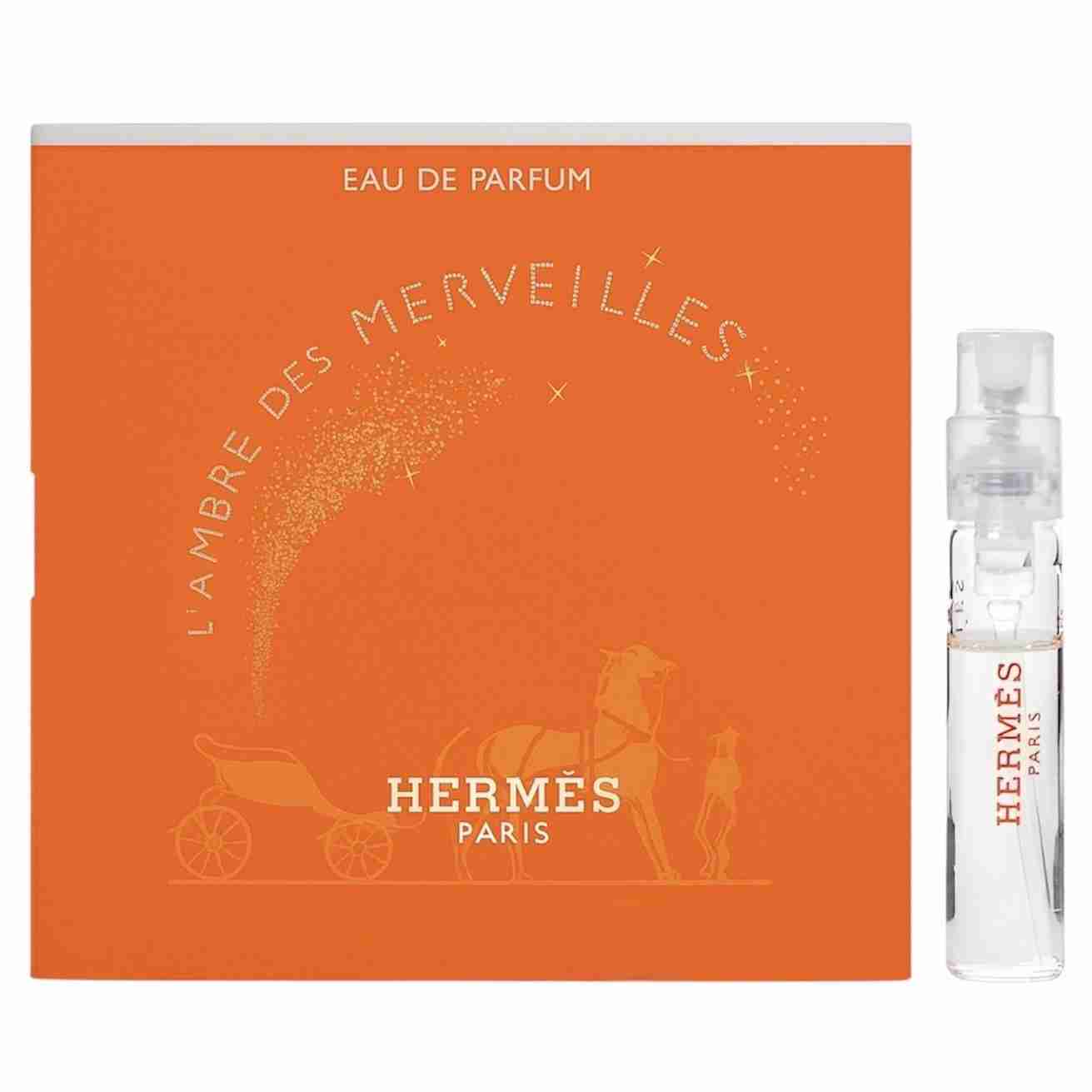 Hermes L'Ambre des Merveilles Eau de Parfum Sample 2ml