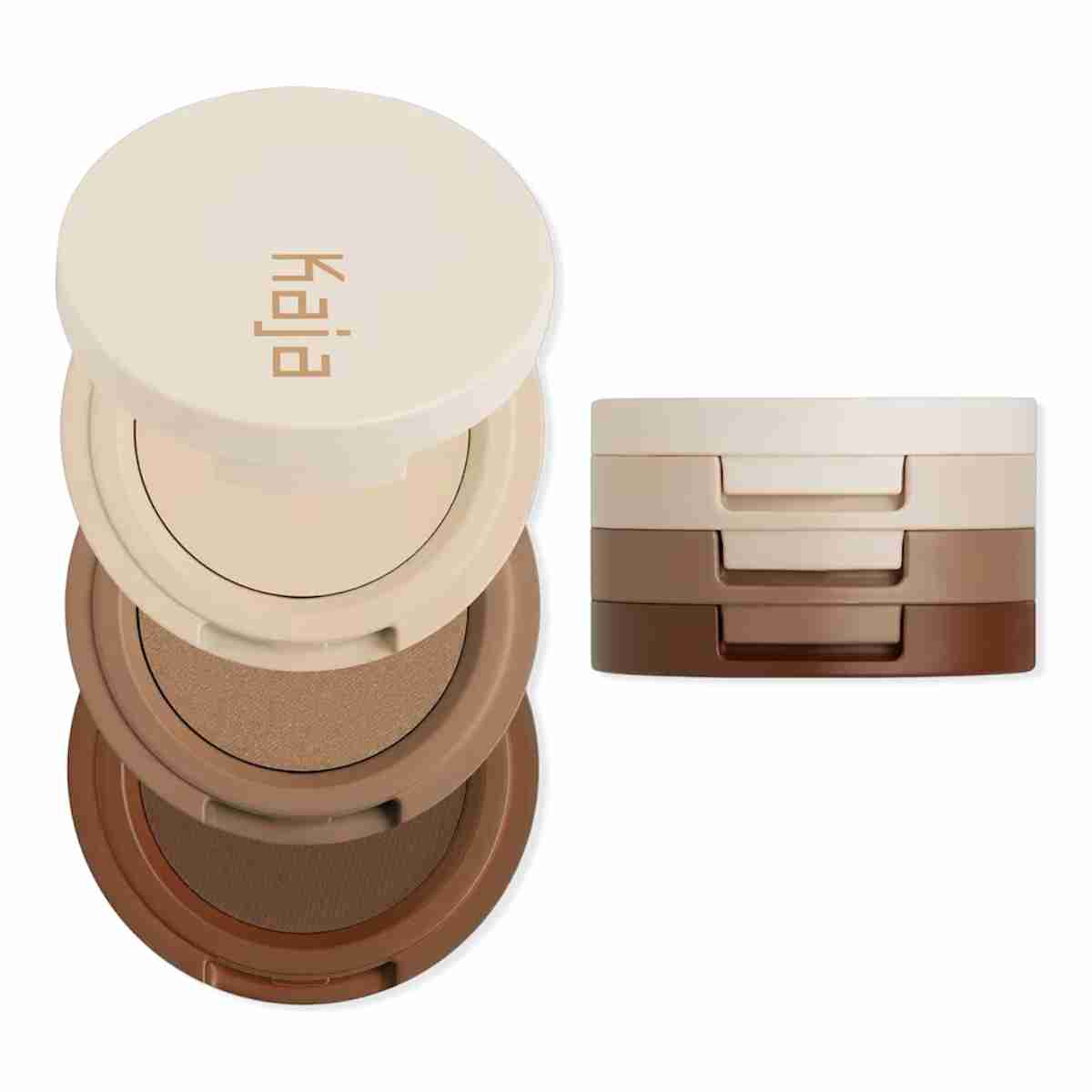 KAJA beauty bento eyeshadow trio in 14 neutral moment