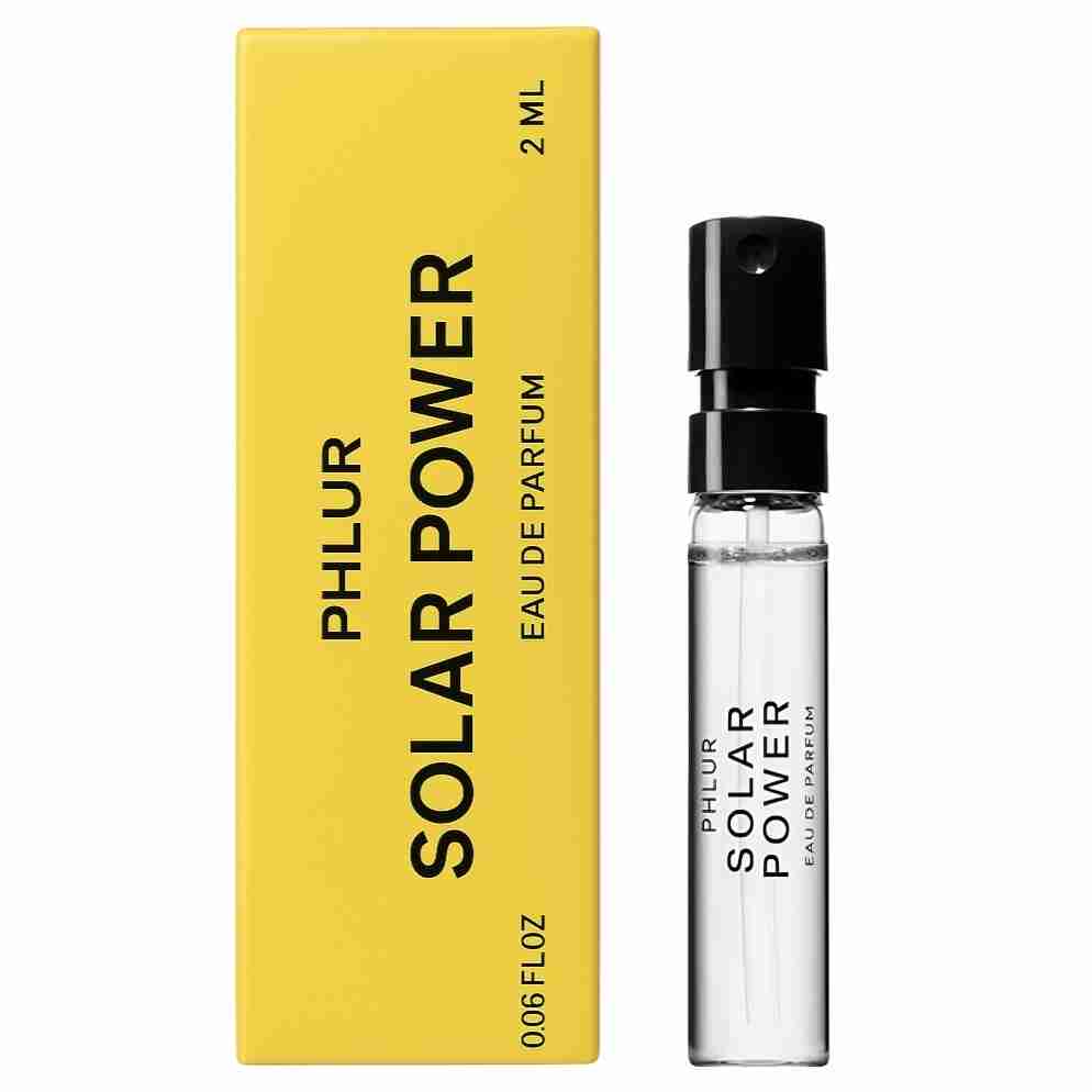 Phlur solar power eau de parfum sample 2ml
