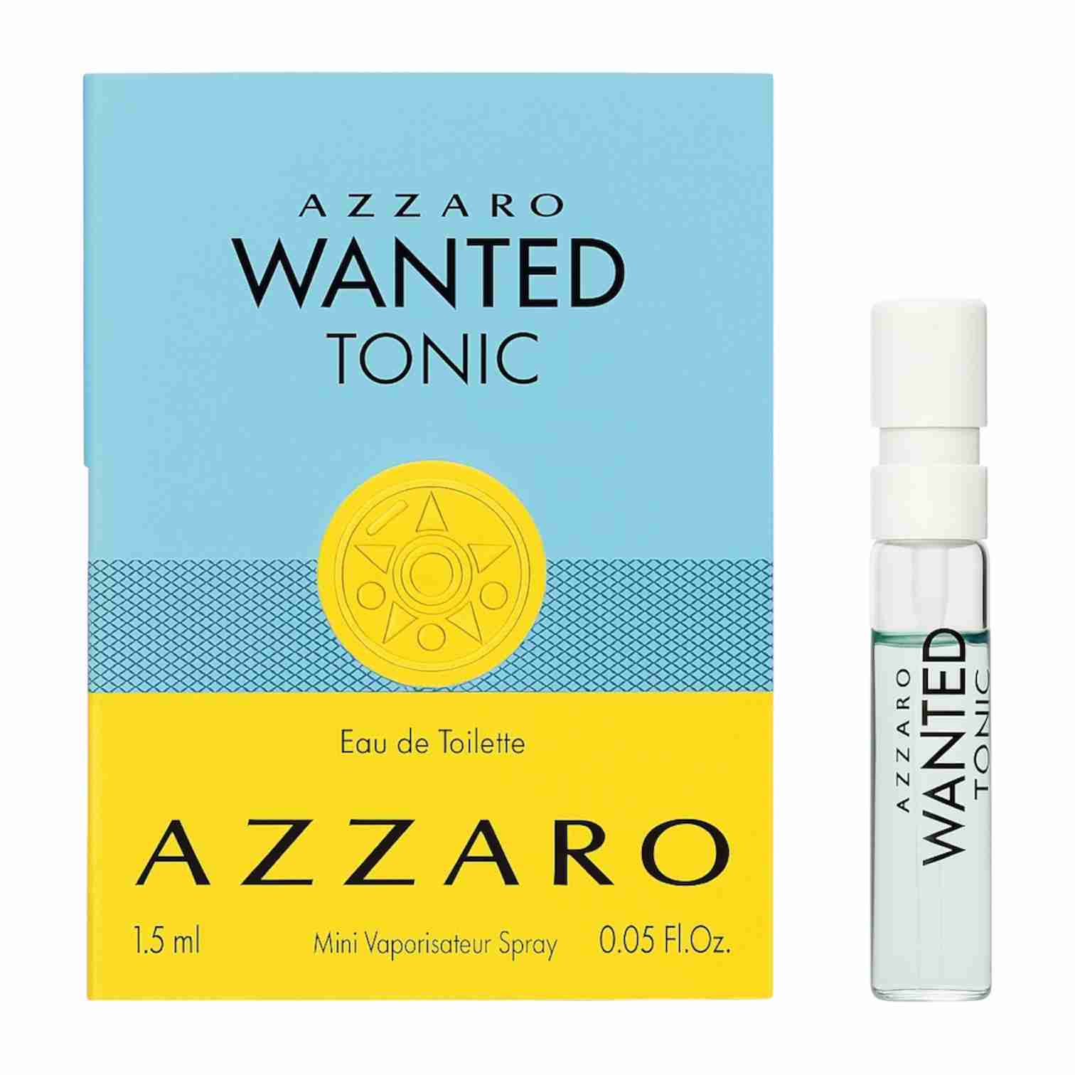 Azzaro Wanted Tonic Eau De Toilette Sample 1.5ml