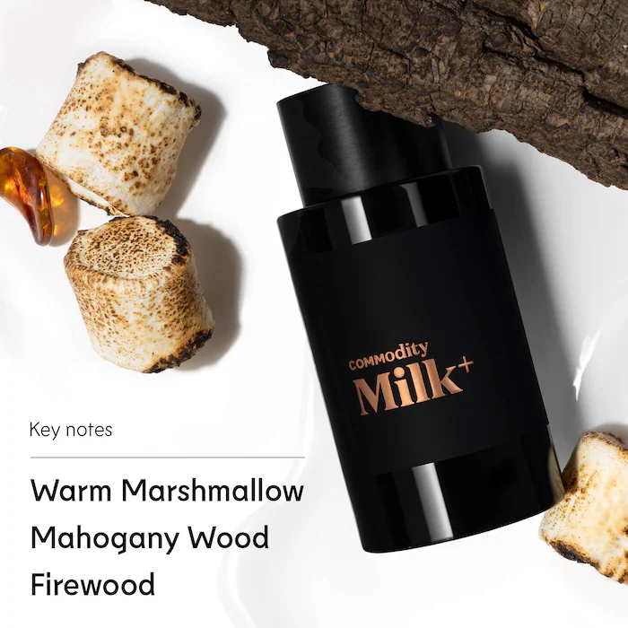 Commodity Milk+ Bold Eau de Parfum scent notes