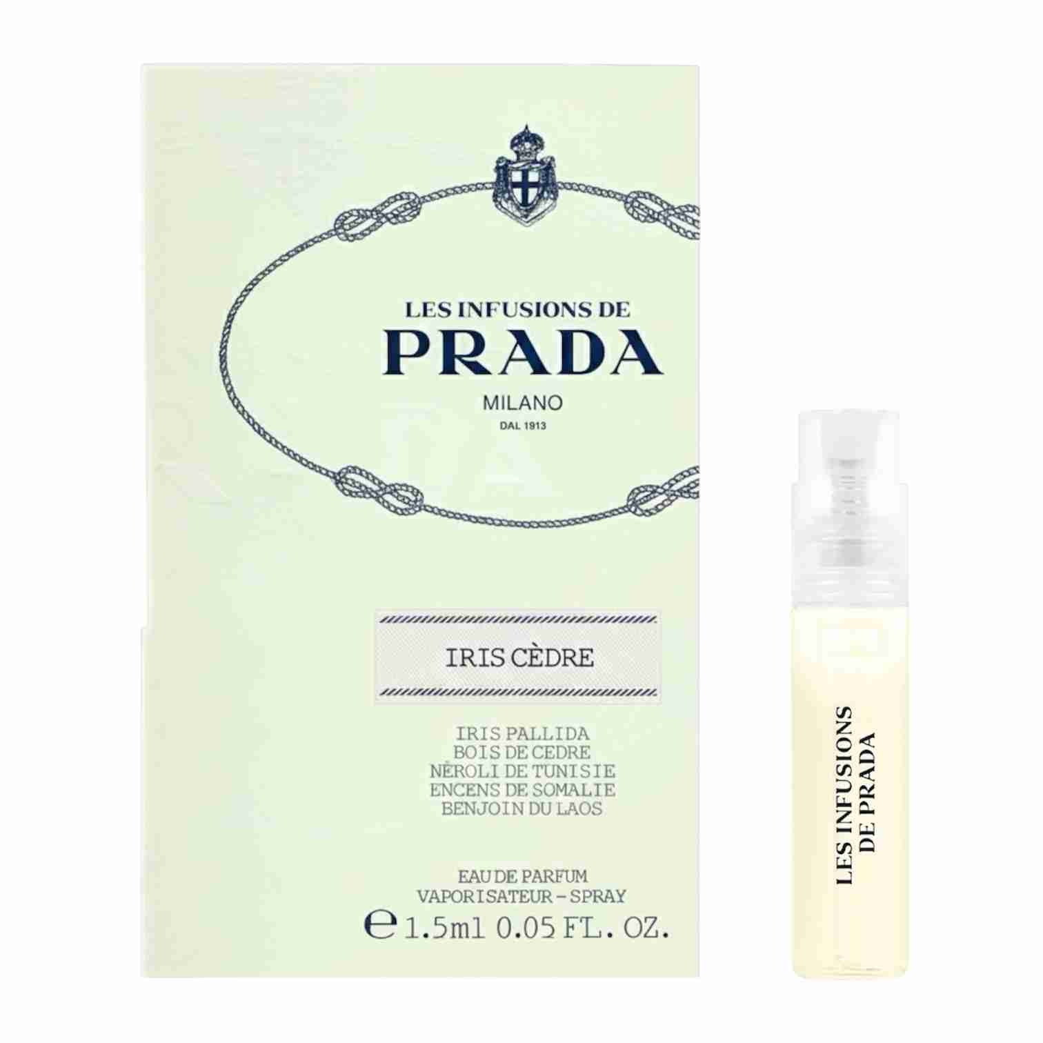 Prada Les Infusions Iris Cedre EDP Sample 1.5ml