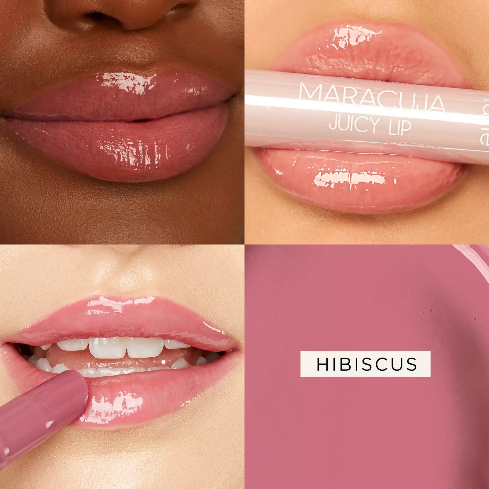 tarte maracuja juicy lip hydrating balm gloss mini - hibiscus