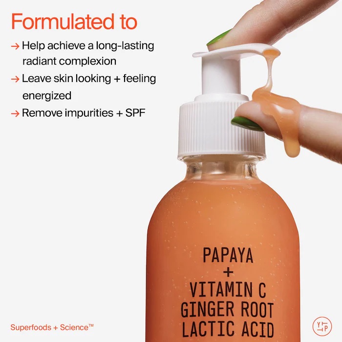 Youth To The People Superfruit Gentle Exfoliating Cleanser with Vitamin C + Papaya 30ml