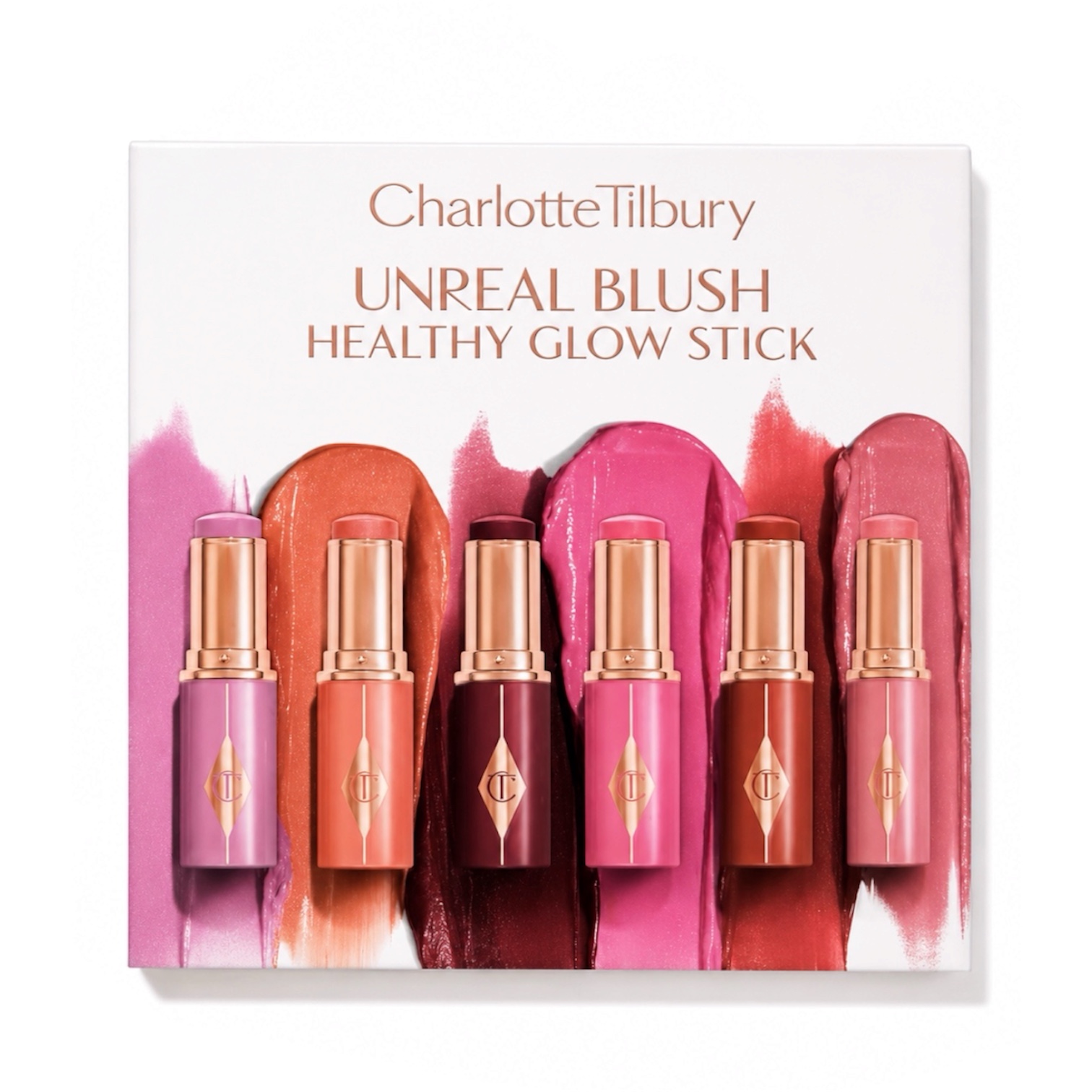 Charlotte Tilbury Unreal Blush Healthy Glow Stick Sample Card