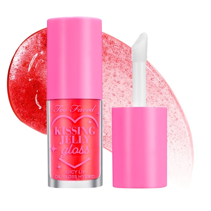 Too Faced Kissing Jelly Lip Oil Gloss - Sour Watermelon